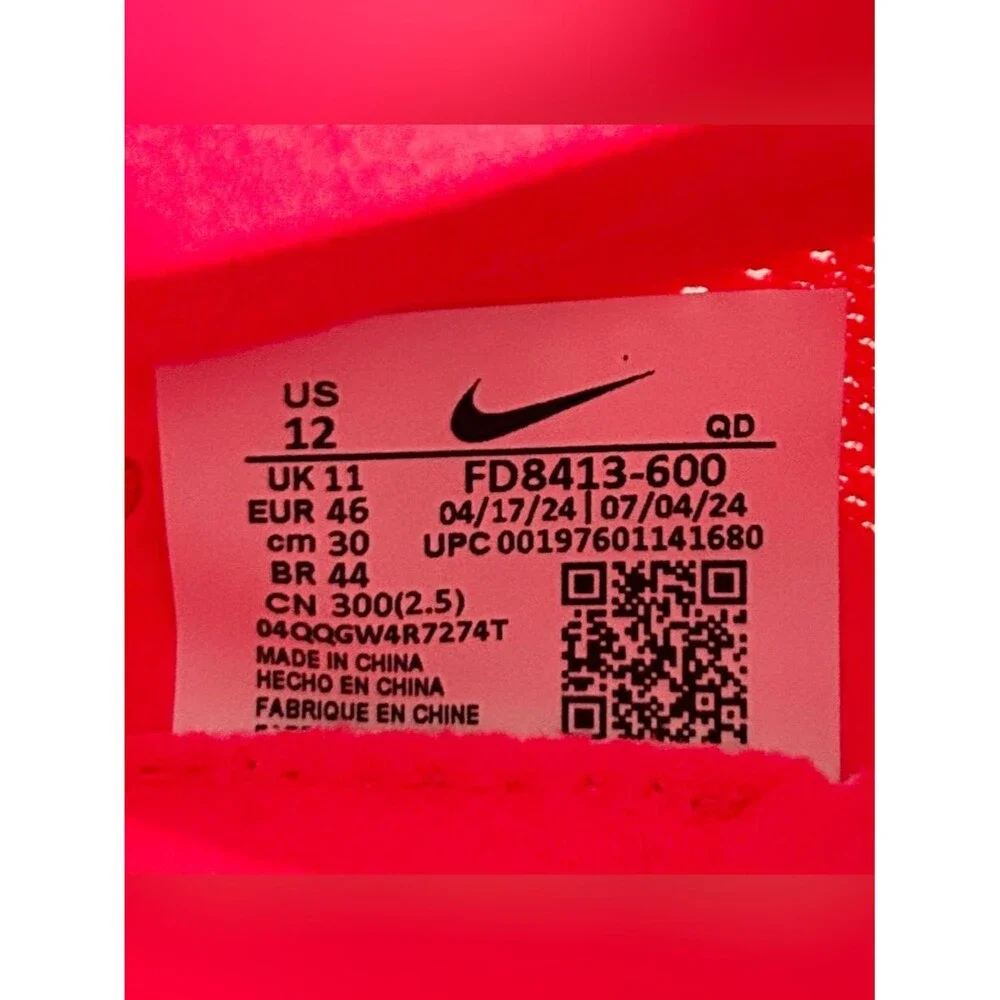 Nike ZoomX Dragonfly 2 “Bright Crimson Lime Blast” Men’s Size 6-12 Track Spikes